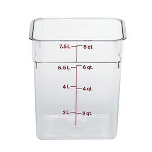 CamSquare Container Clear 8 qt 1/ea.