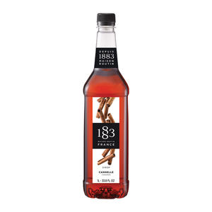 1883 Cinnamon PET Syrup 1 ltr. 6/ct.