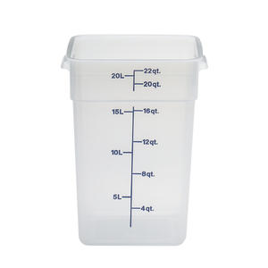 CamSquare Container Translucent 22 qt 1/ea.