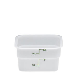 CamSquare Container White 2 qt 1/ea.