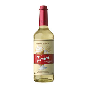 Torani Puremade Irish Cream Syrup 750 ml. 4/ct.