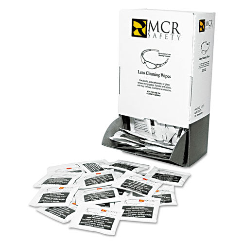 MCR™ Safety Lens Cleaning Towelettes, 100/box Round Eye Supply