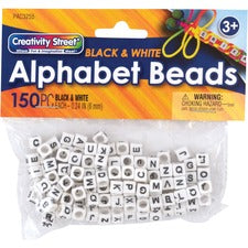 Creativity Street Alphabet Beads - Skill Learning: Alphabet - White