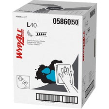 L40 Towels, Dry Up Towels, 19.5 X 42, White, 200 Towels/roll