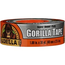 Gorilla Tape - 30 yd Length x 1.88" Width - 1 Each - Silver