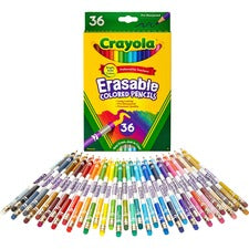 Crayola Twistables Erasable Colored Pencils, 2 mm, 2B (#1