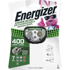 Energizer Vision Ultra HD Rechargeable Headlamp (Includes USB Charging Cable) - Green