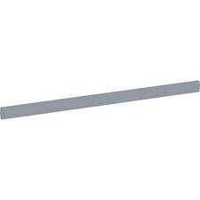 Lorell Single-Wide Panel Strip for Adaptable Panel System - 33.1" Width x 0.5" Depth x 1.8" Height - Aluminum - Silver