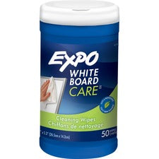 Dry-erase Board-cleaning Wet Wipes, 6 X 9, 50/container
