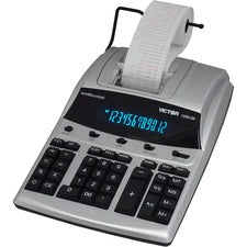 1240-3a Antimicrobial Printing Calculator, Black/red Print, 4.5 Lines/sec