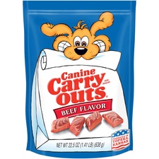 Canine Carryouts Beef Flavor Chewy Dog Treats - For Dog - Chewy - Beef Flavor