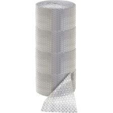 Sparco Bulk Roll Bubble Cushioning - 12" Width x 125 ft Length - 0.5" Bubble Size - Flexible, Lightweight - Polyethylene - Clear