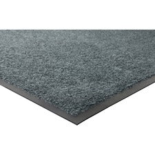 Genuine Joe Platinum Series Indoor Wiper Mats - Warehouse, Indoor - 56" Length x 33.50" Width - Nylon, Rubber - Gray