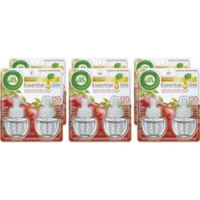 Scented Oil Refill, 0.67 Oz, Apple Cinnamon Medley, 2/pack, 6 Packs/carton