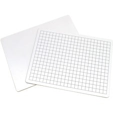 Pacon Dry-Erase Lapboard - 12" (1 ft) Width x 9" (0.8 ft) Height - White Melamine Surface - 25 / Pack