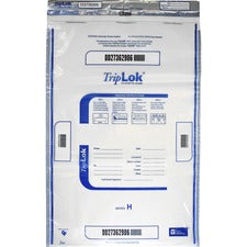 Deposit Bag, Plastic, 4 mil, 20 x 28, Clear, 50/Pack Deposit Bag, Plastic, 4 mil, 20 x 28, Clear, 50/Pack