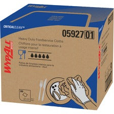 X70 Foodservice Towels, 1/4 Fold, 12.5 X 23.5, Unscented, Blue, 300/carton