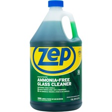 Zep Glass Cleaner Concentrate - Concentrate Liquid - 128 fl oz (4 quart) - 1 Each - Green