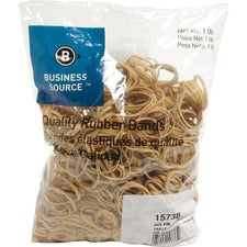Business Source Quality Rubber Bands - Size: #30 - 2" Length x 0.1" Width - Sustainable - 1150 / Pack - Rubber - Crepe