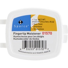 Sparco 1 Ounce Fingertip Moisturizer - White - Odorless, Greaseless, Stainingless, Non-slip - 1 Each