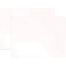 Pacon 2-sided Dry-erase Whiteboard - 12" (1 ft) Width x 9" (0.8 ft) Height - White Melamine Surface - 2 Each
