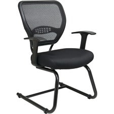 Office Star Products Deluxe R2 SpaceGrid Back Chair with Memory