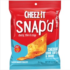 Keebler Snap'd Cheddar Sour Cream & Onion Crackers - 6 / Carton