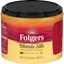 Folgers&reg; Ground Blond Silk Coffee - Light/Mild - 22.6 oz - 1 Each