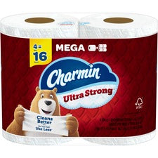 Charmin Essentials Strong Mega Roll Toilet Paper, 6 rolls - Fry's
