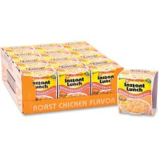 Maruchan Instant Lunch Roast Chicken Flavor Ramen Noodles - Chicken - Cup - 12 / Carton