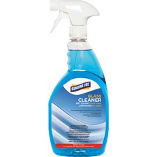 Genuine Joe Non-Ammoniated Glass Cleaner - Ready-To-Use Spray - 32 fl oz (1 quart) - 1 Each - Blue