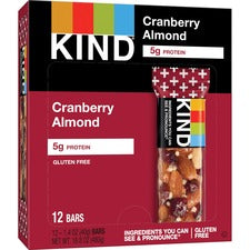 Plus Nutrition Boost Bar, Cranberry Almond And Antioxidants, 1.4 Oz, 12/box