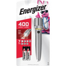 Energizer Vision HD Performance Metal Flashlight with Digital Focus - AA - Metal - Chrome