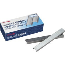 Officemate Standard Staples - 210 Per Strip - Standard - 1/4" Leg - Holds 20 Sheet(s) - Chisel Point5000 / Box