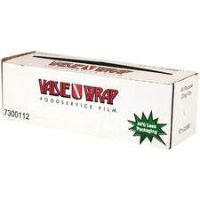 SEPG Purity Wrap Roll Cling Film - 12" Width x 2000 ft Length - Durable, Moisture Resistant, Grease Resistant, Spill Resistant - Polyvinyl Chloride (PVC) - Clear