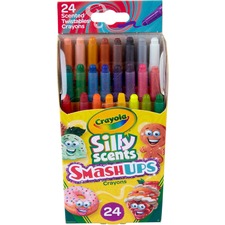 Crayola Twistables Crayons - Clear Barrel - 24 / Pack
