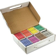 Prang Crayons Master Pack - Assorted - 200 / Box