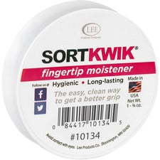 Sortkwik Fingertip Moisteners, 1.75 Oz, Pink