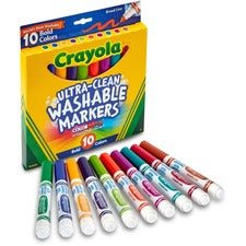 Crayola Crayola Bold Colors Washable Markers Broad Marker Point