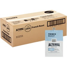 Flavia Freshpack Alterra French Roast Coffee - Compatible with Flavia Creation 200, Flavia, Flavia Creation 500 - Dark - 100 / Carton