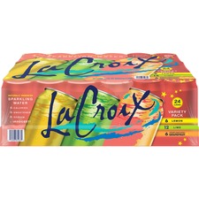 LaCroix Lemon, Lime and Grapefruit Flavored Sparkling Water - Ready-to-Drink - 12 fl oz (355 mL) - 2 / Carton / Can