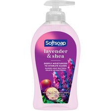 Softsoap Lavender Hand Soap - Lavender & Shea Butter Scent - 11.3 fl oz (332.7 mL) - Pump Bottle Dispenser - Bacteria Remover, Dirt Remover - Hand, Skin - Purple - Refillable, Recyclable, Paraben-free, Phthalate-free, Biodegradable - 1 Each
