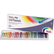 Pentel Arts Oil Pastels - Assorted - 1 / Set