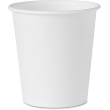 Solo Treated Paper Water Cups - 3 fl oz - 50 / Carton - White - Paper - Water