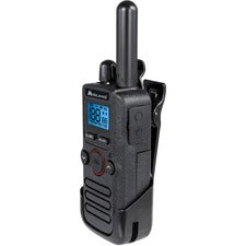 Midland Biztalk BR180 Compact Business Radio - 4 Radio Channels - 142 Total Privacy Codes - 1 W - Lightweight, Battery Level Indicator, NOAA Weather Radio