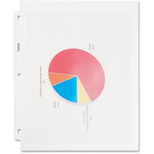Business Source Nonglare Top-loading Sheet Protectors - 11" Height x 9" Width - 3.3 mil Thickness - For Letter 8 1/2" x 11" Sheet - Ring Binder - Rectangular - Clear - Polypropylene - 100 / Box