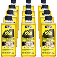 Goo Gone Clean Up Wipes, 8 x 7, Citrus Scent, White, 24/Canister