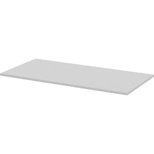 Lorell Width-Adjustable Training Table Top - Gray Rectangle Top - 60" Table Top Length x 30" Table Top Width x 1" Table Top Thickness - Assembly Required
