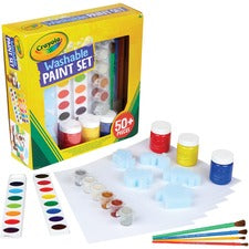 Crayola Spill Proof Washable Paint Set - Art