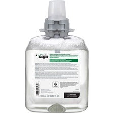 Gojo® FMX-12 Refill Green Certified Foam Hand Soap - Fresh Fruit Scent - 42.3 fl oz (1250 mL) - Hand - Clear - Fragrance-free, Rich Lather, Antibacterial-free, Triclosan-free, Paraben-free, Phthalate-free, Bio-based - 1 Each